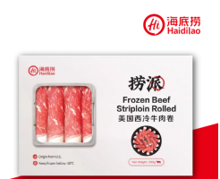 Haidilao / Beef Striploin Rolled 200g