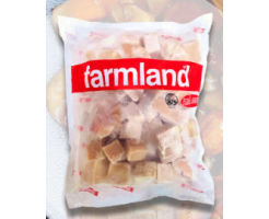 Farmland Skin On Chicken Leg Cubes 2.5cm 1kg