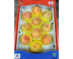 Korean yellow peaches/box 