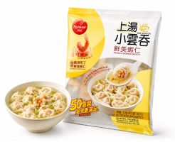 Synear Soup Mini Wontons / 50 pieces, fresh and tasty shrimp filling